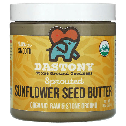 Dastony, Sprouted Sunflower Seed Butter, 8 oz (227 g)