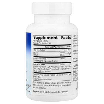 Planetary Herbals, Guggul Cholesterol Compound™, 90 Tablets