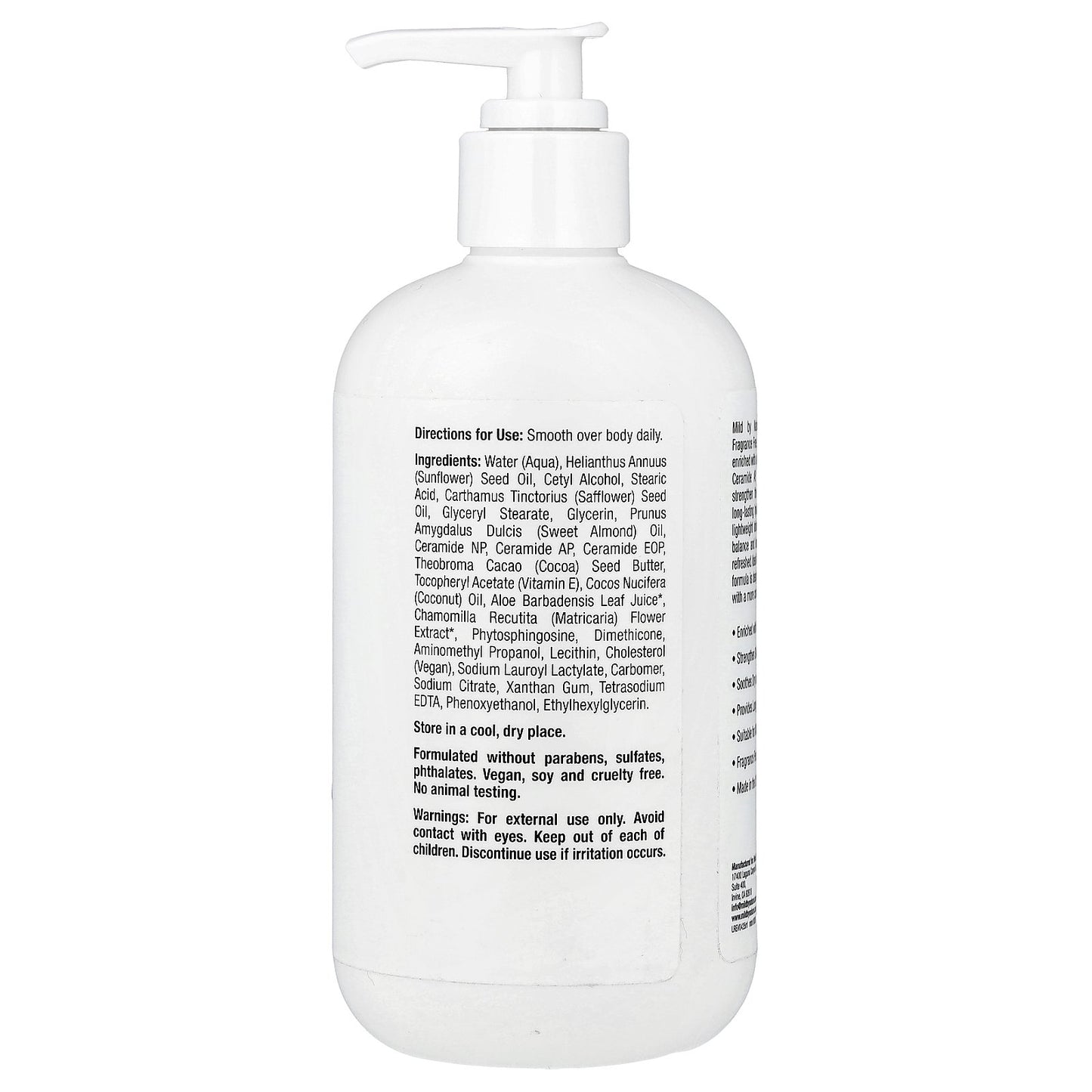 Mild By Nature, Roughness Relief Lotion, Fragrance Free, 12 fl oz (355 ml)