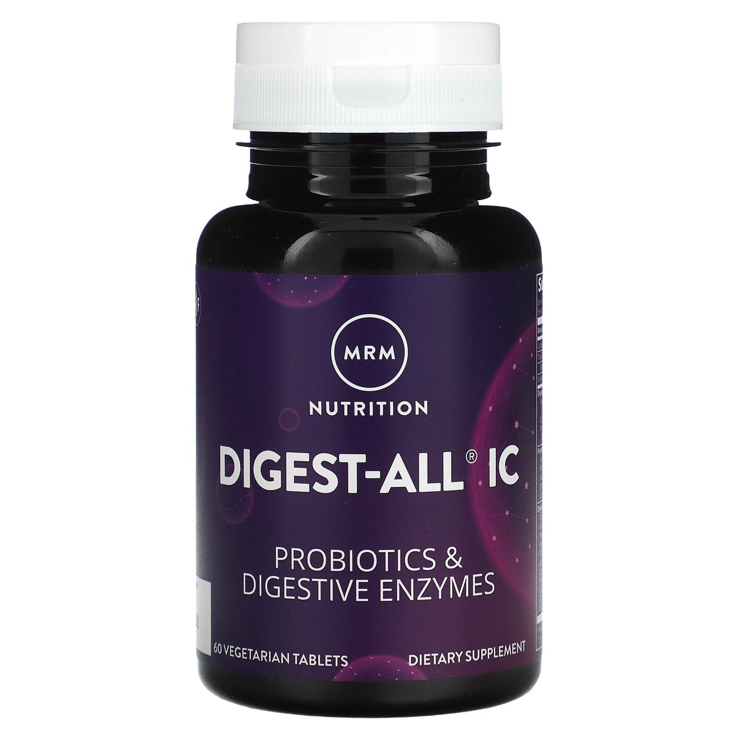 MRM Nutrition, Digest-All IC, 60 Vegetarian Tablets