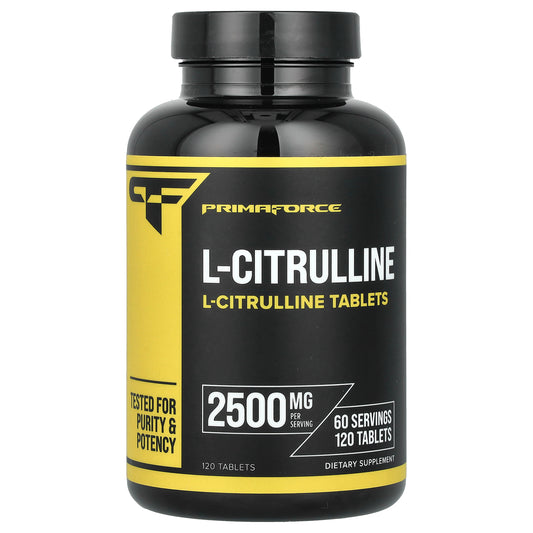 Primaforce, L-Citrulline, 120 Tablets (1,250 mg per Tablet)