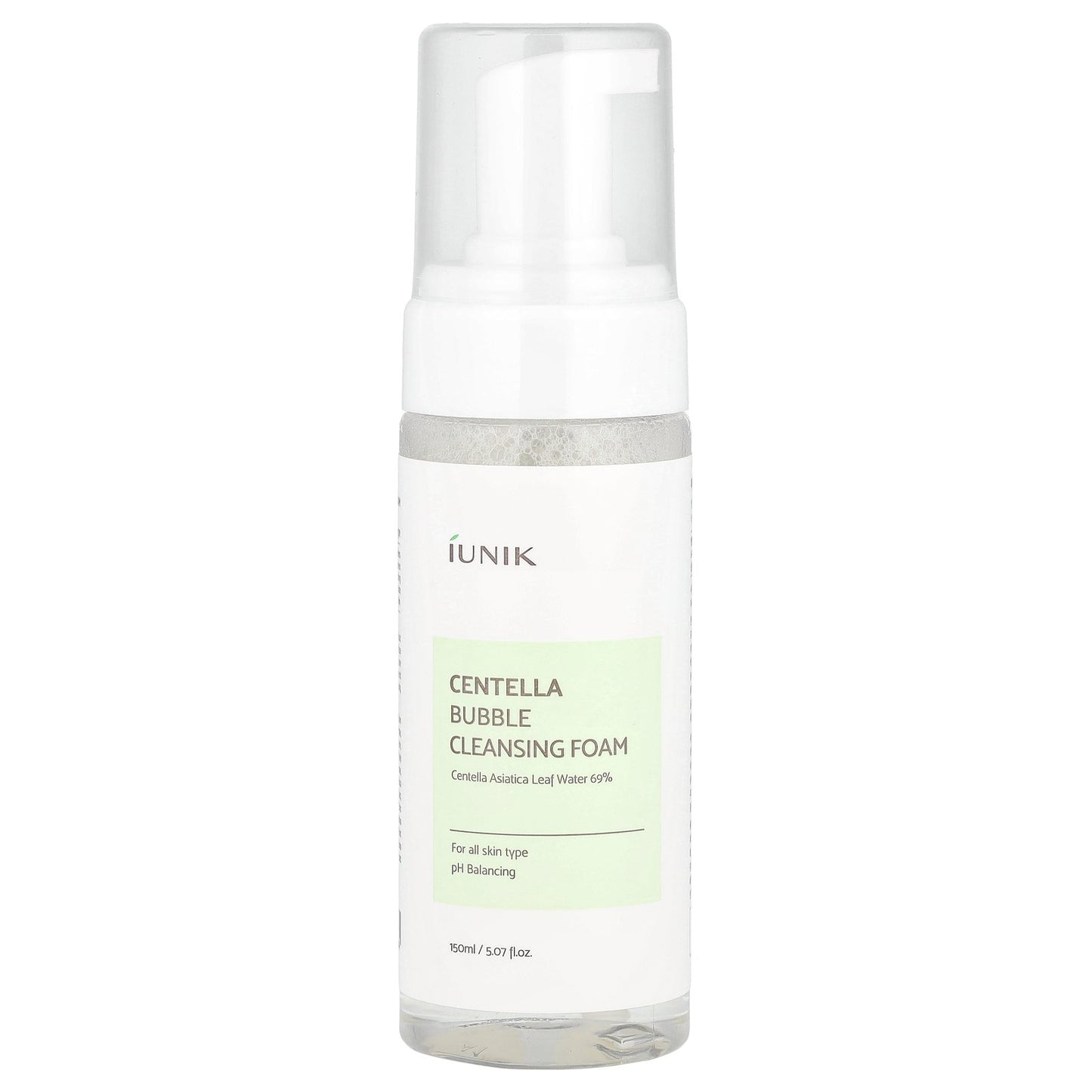 iUNIK, Centella Bubble Cleansing Foam, 5.07 fl oz (150 ml)
