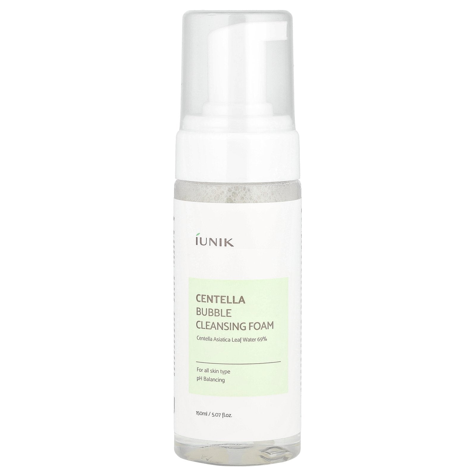 iUNIK, Centella Bubble Cleansing Foam, 5.07 fl oz (150 ml)