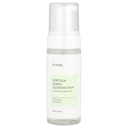 iUNIK, Centella Bubble Cleansing Foam, 5.07 fl oz (150 ml)