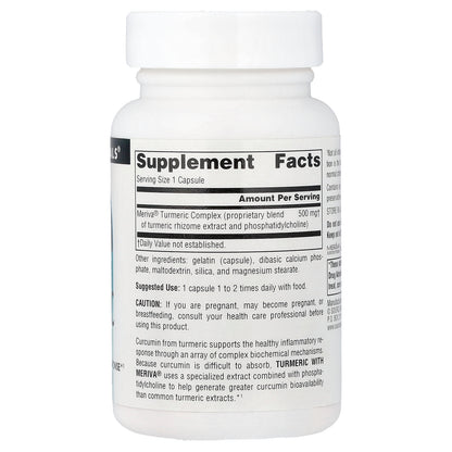 Source Naturals, Turmeric With Meriva®, 500 mg, 30 Capsules