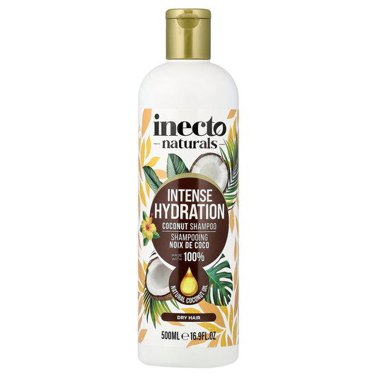 Inecto, Intense Hydration, Coconut Shampoo, Dry Hair, 16.9 fl oz (500 ml)