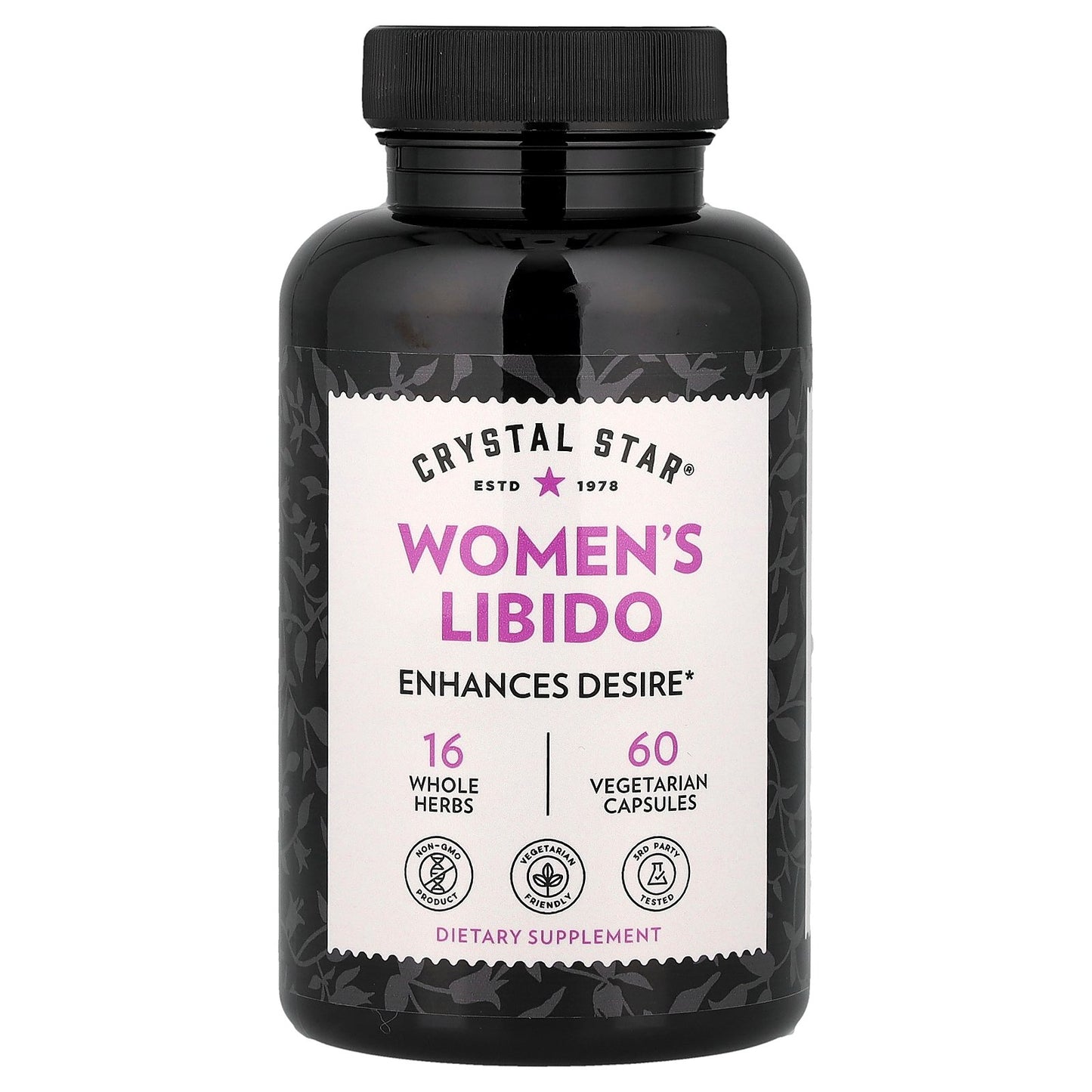 Crystal Star, Women's Libido, 60 Vegetarian Capsules