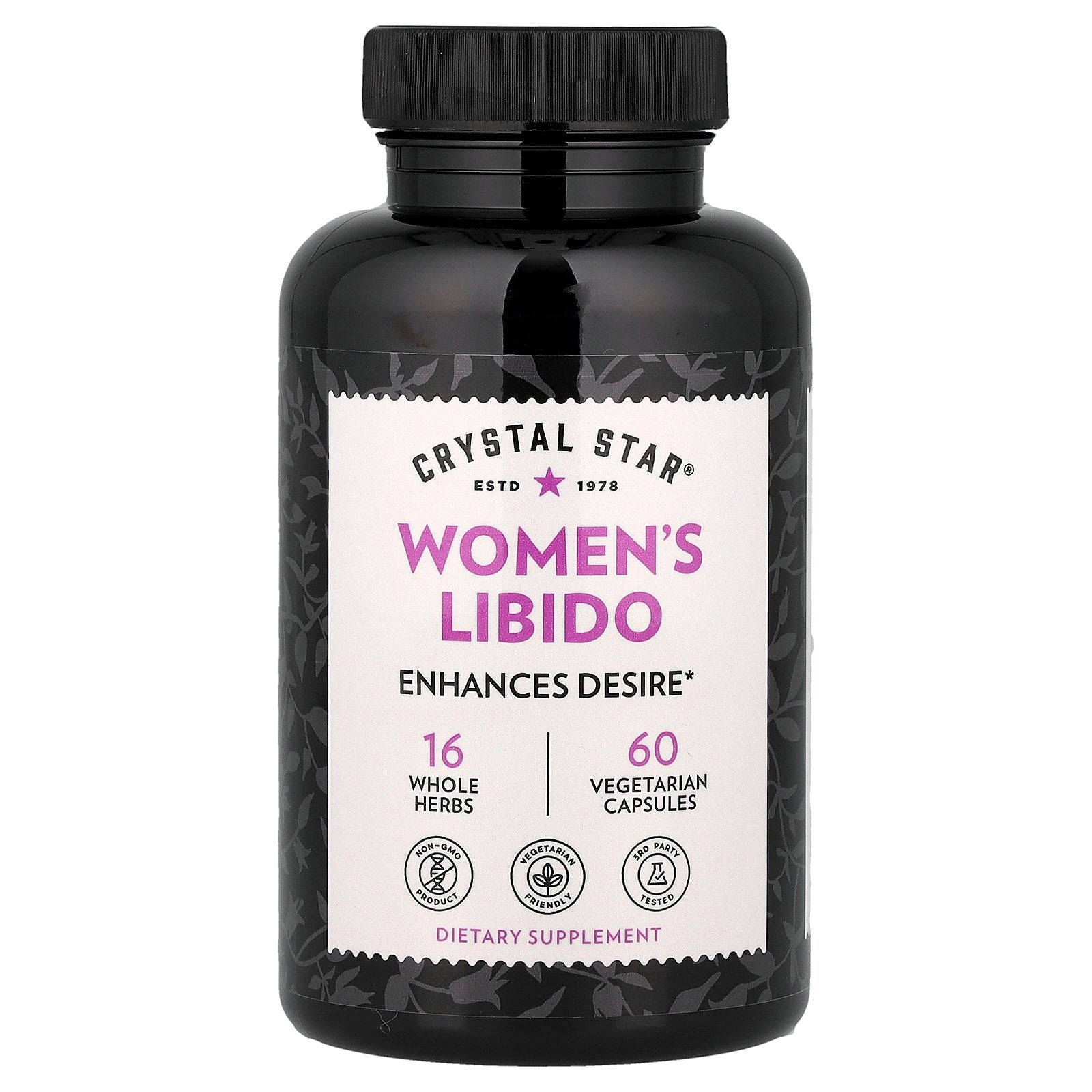 Crystal Star, Women's Libido, 60 Vegetarian Capsules
