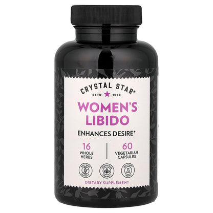 Crystal Star, Women's Libido, 60 Vegetarian Capsules