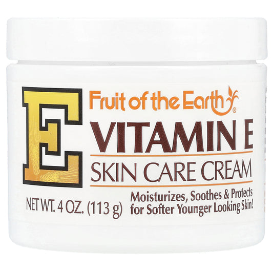 Fruit of the Earth, Vitamin E, Skin Care Cream, 4 oz (113 g)