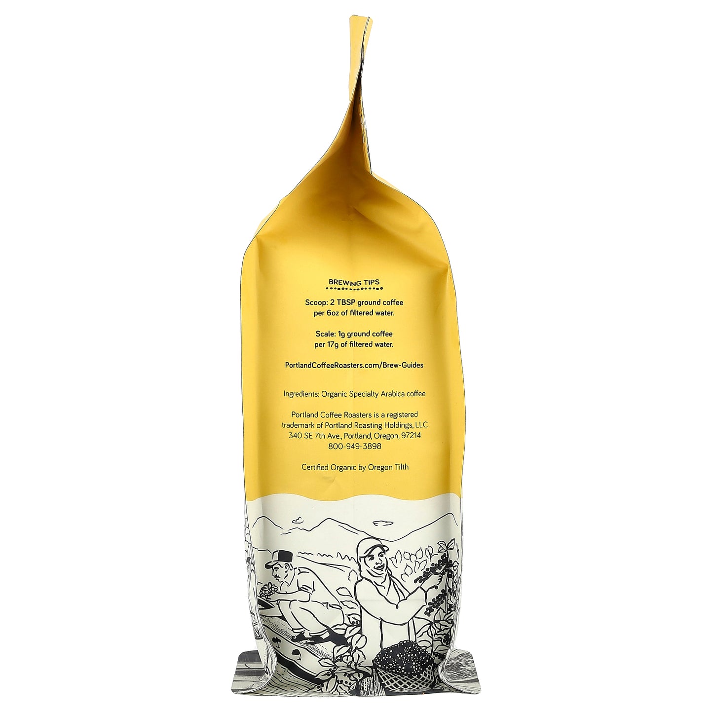 Portland Coffee Roasters, Organic Coffee, Whole Bean, Light Roast, Tanager's Song, 12 oz (340 g)