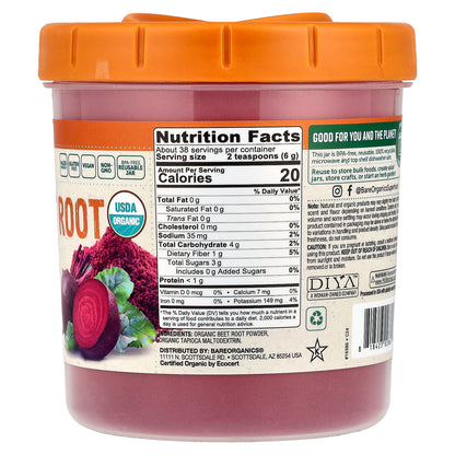 BareOrganics, Organic Beet Root Powder, 8 oz (227 g)