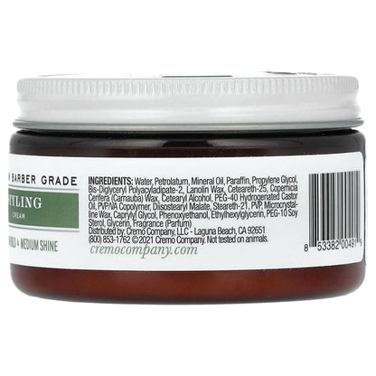 Cremo, Styling Cream, Medium Hold & Medium Shine, 4 oz (113 g)