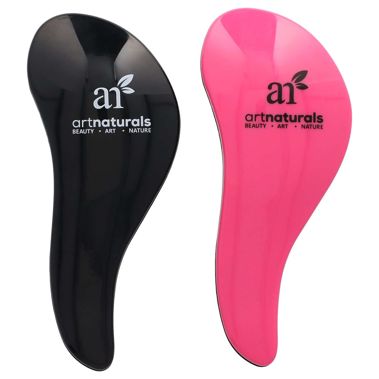 artnaturals, Detangling Hair Brush, 2 Piece Set