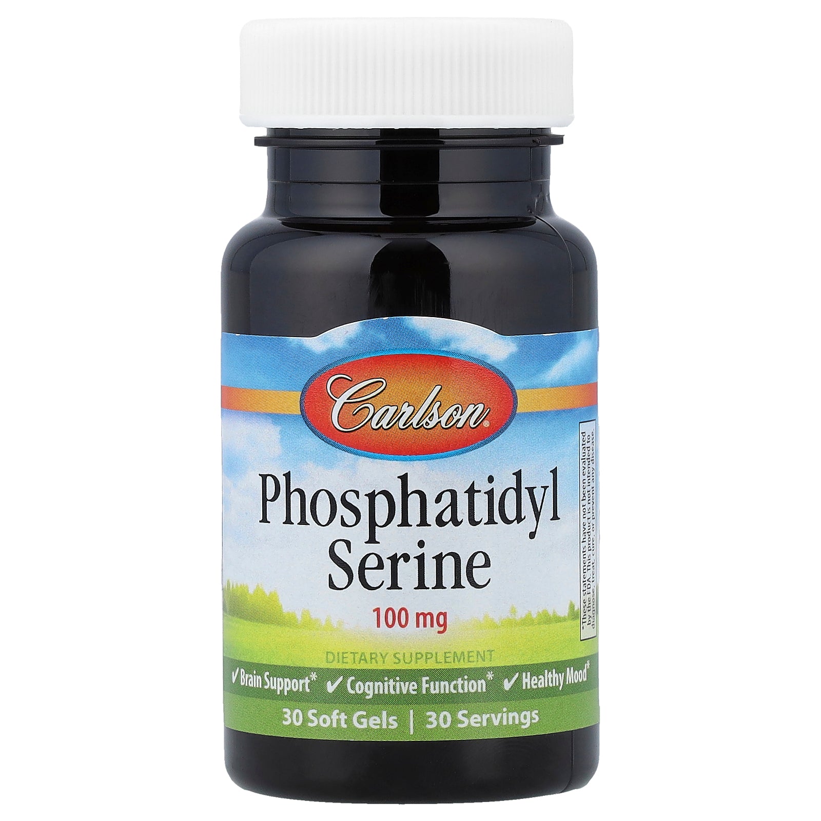 Carlson, Phosphatidyl Serine , 100 mg, 30 Soft Gels