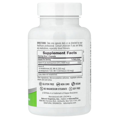 NaturesPlus, Pro Super K Complex, 60 Capsules