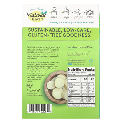 Natural Heaven, Hearts of Palm, Spaghetti, 9 oz (255 g)