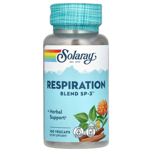 Solaray, Respiration Blend SP-3, 100 VegCaps