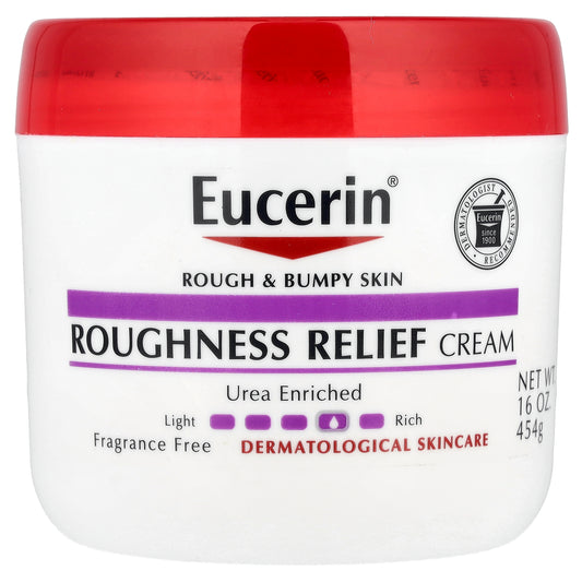 Eucerin, Roughness Relief Cream, Fragrance Free, 16 oz (454 g)