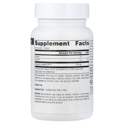 Source Naturals, Ubiquinol, CoQH, 100 mg, 30 Softgels