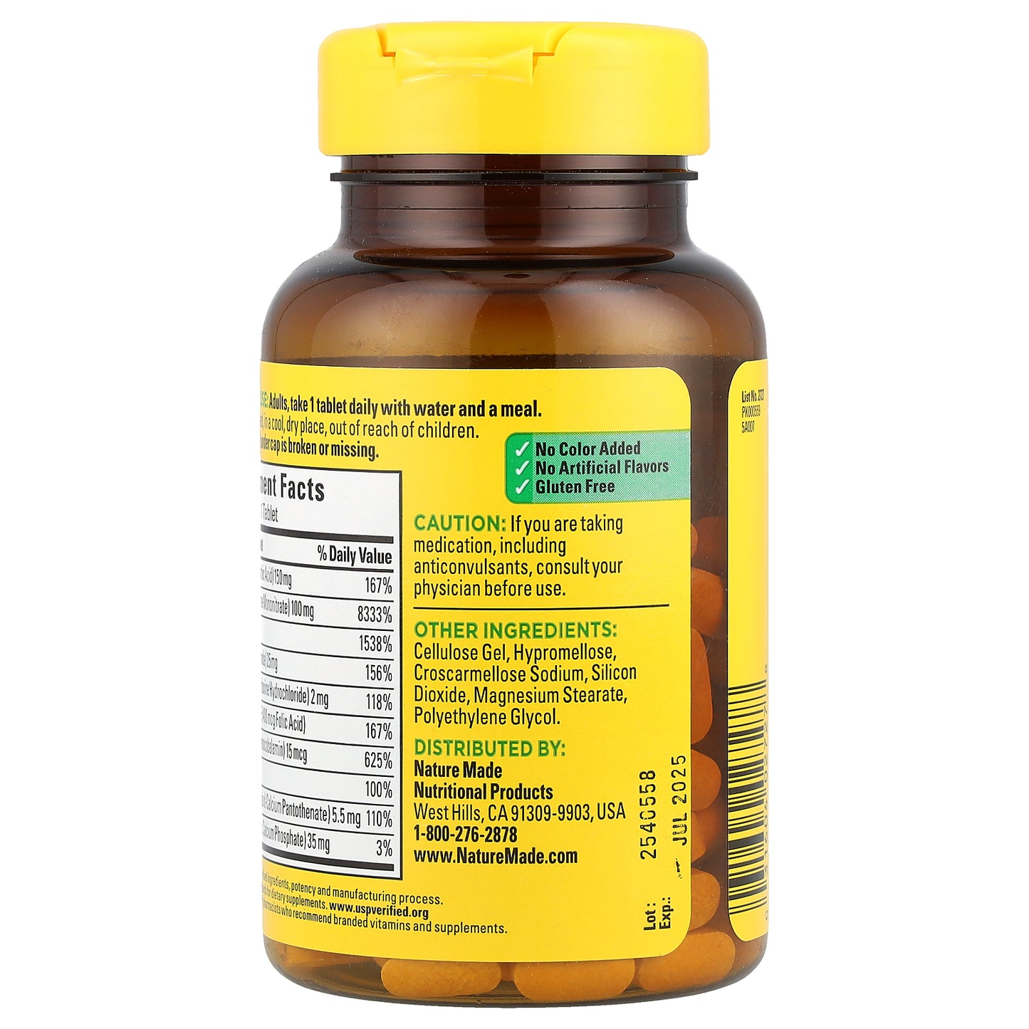 Nature Made, Super B-Complex with Vitamin C, 140 Tablets