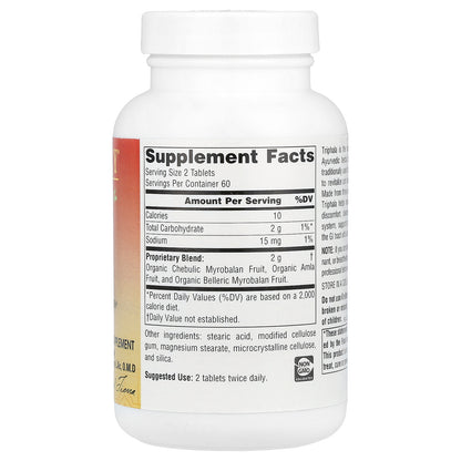 Planetary Herbals, Ayurvedics, Triphala Gold®, 120 Tablets