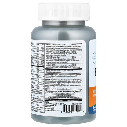 KAL, Enhanced Energy®, Whole Food Multivitamin, 90 VegTabs