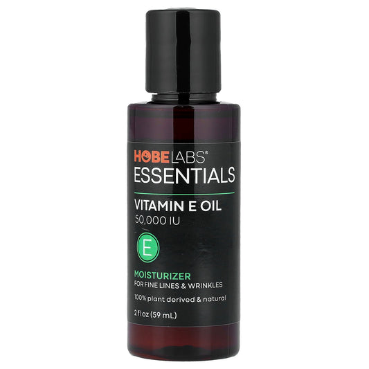 Hobe Labs, Essentials, Vitamin E Oil, 2 fl oz (59 ml)