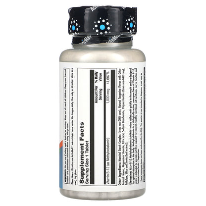 KAL, B-12  Methylcobalamin, Tangerine, 1,000 mcg, 90 Micro Tablets