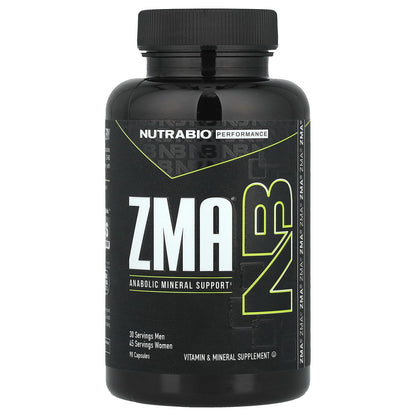 NutraBio, ZMA®, 90 Capsules