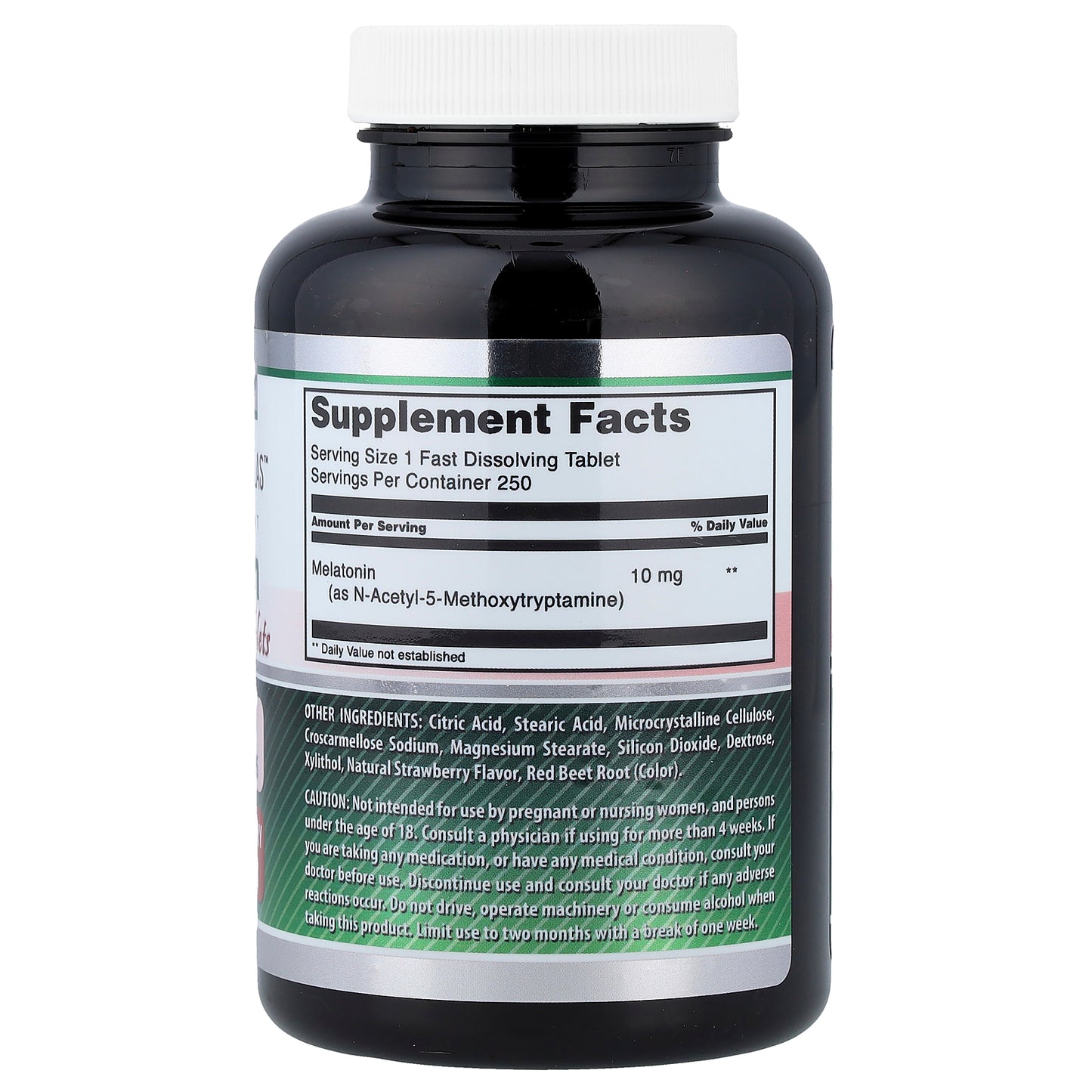 Amazing Nutrition, Melatonin, Strawberry, 10 mg , 250 Tablets