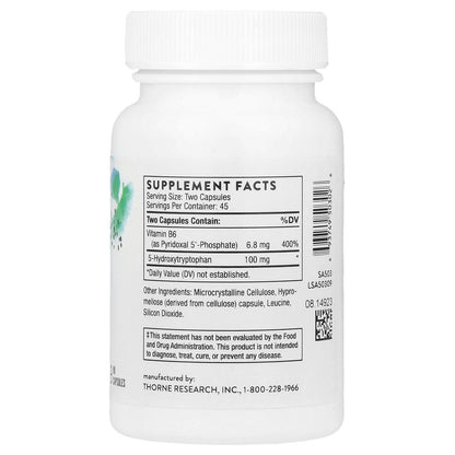 Thorne, 5-Hydroxytryptophan, 90 Capsules
