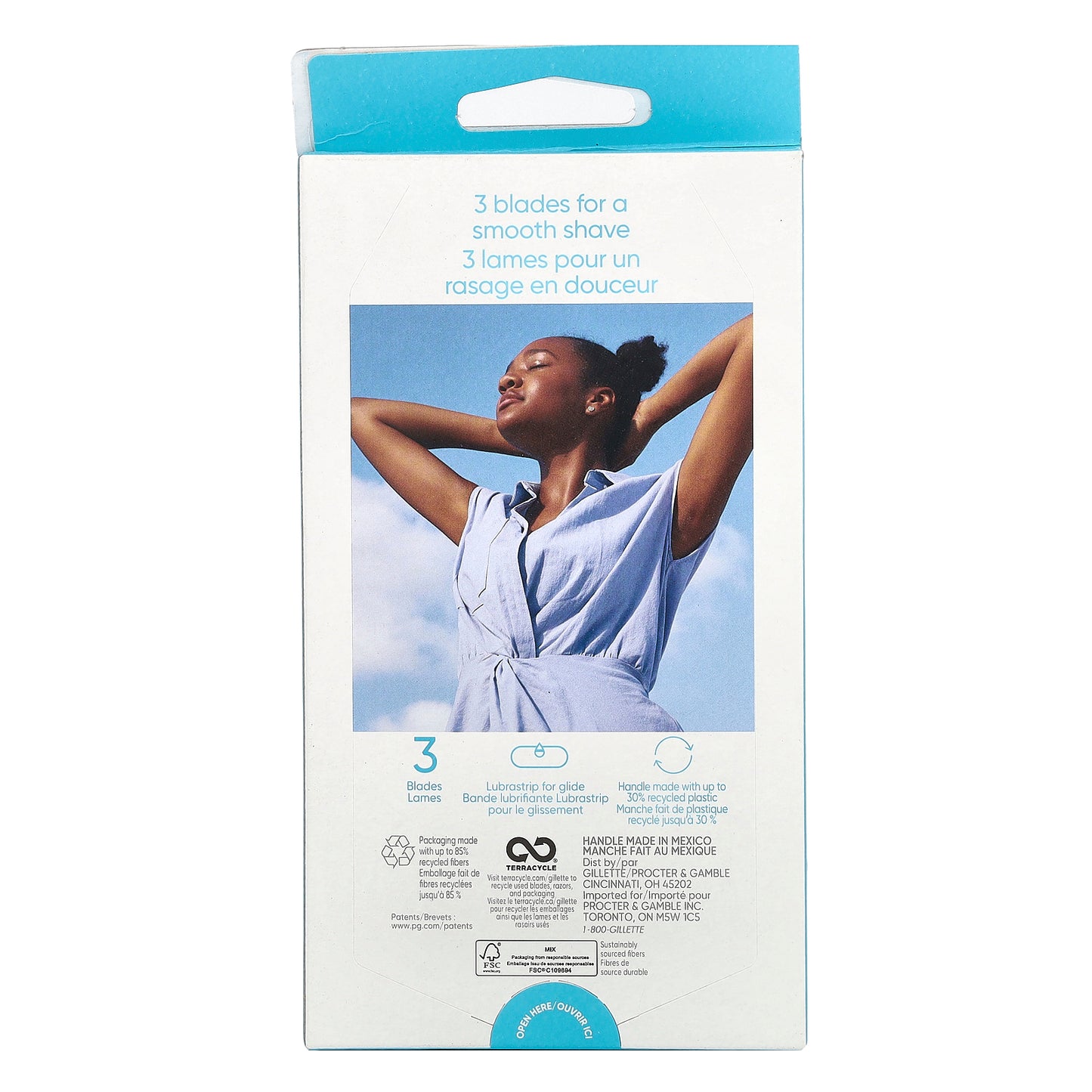 Gillette, Venus, Smooth, 1 Razor, 2 Cartridges