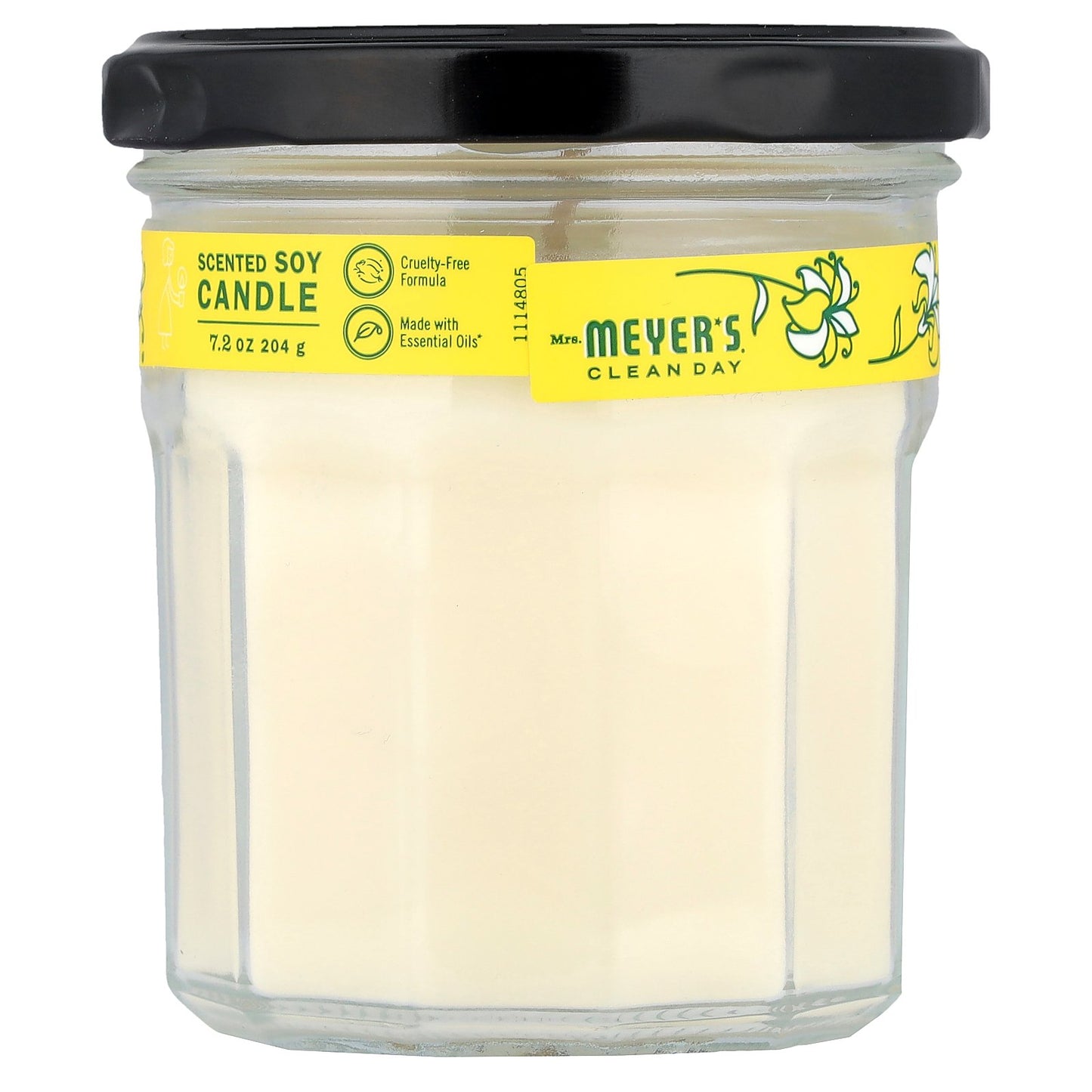 Mrs. Meyers Clean Day, Scented Soy Candle, Honeysuckle, 7.2 oz (204 g)
