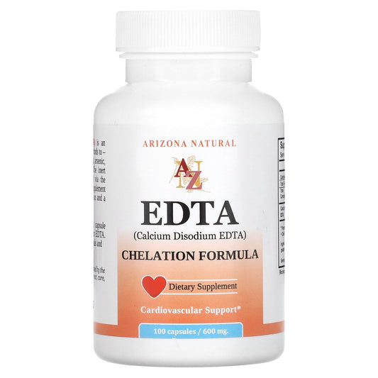 Arizona Natural, EDTA, 600 mg, 100 Capsules