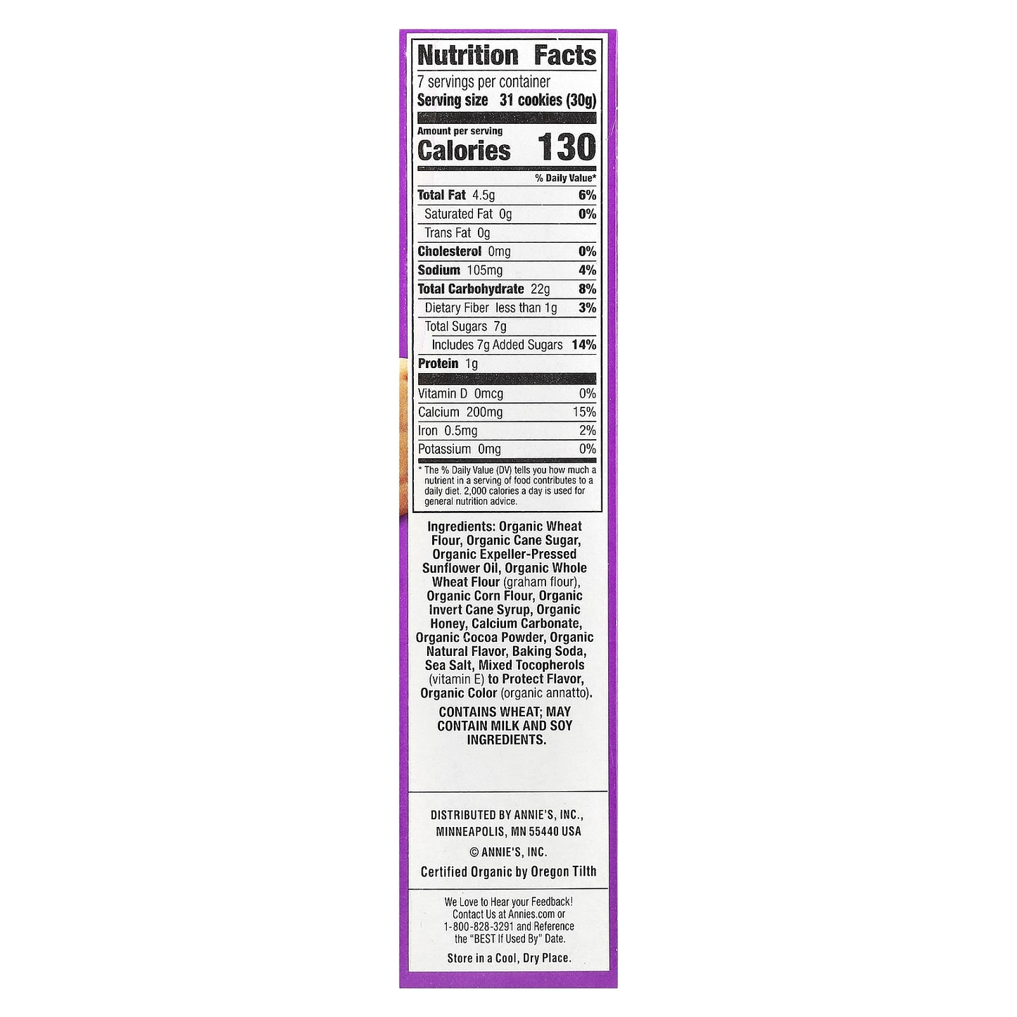 Annie's Homegrown, Bunny Grahams, S'Mores, 7.5 oz (213 g)