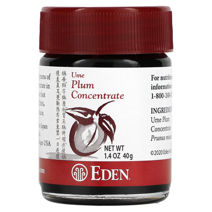 Eden Foods, Ume Plum Concentrate, 1.4 oz (40 g)