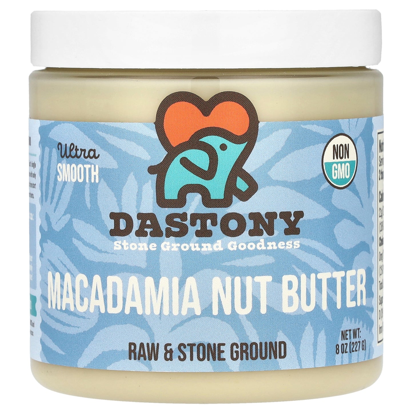 Dastony, Organic Macadamia Nut Butter, Ultra Smooth, 8 oz (227 g)