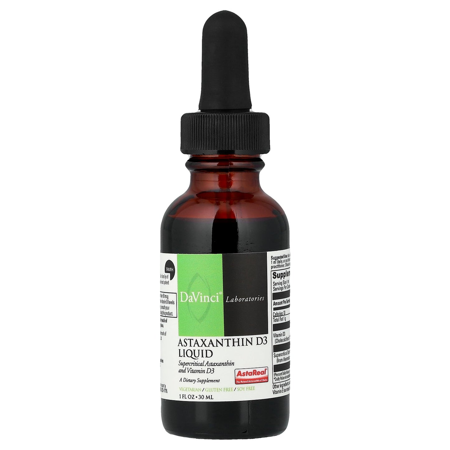 DaVinci Laboratories, Astaxanthin D3 Liquid, 1 fl oz (30 ml)