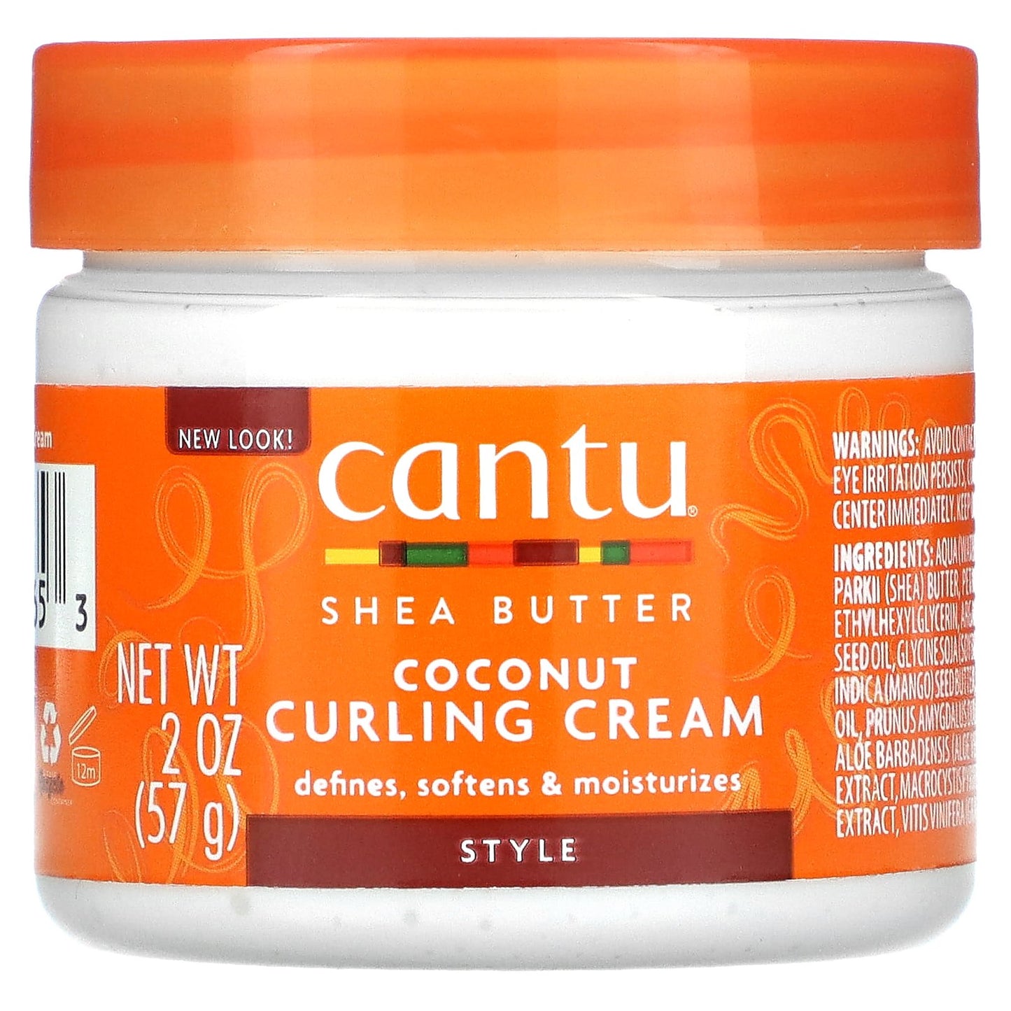 Cantu, Shea Butter, Coconut Curling Cream, 2 oz (57 g)