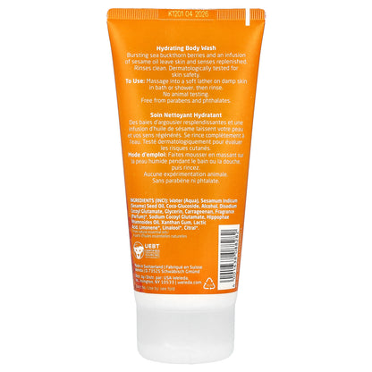 Weleda, Hydrating Body Wash, Sea Buckthorn Extracts, 6.8 fl oz (200 ml)