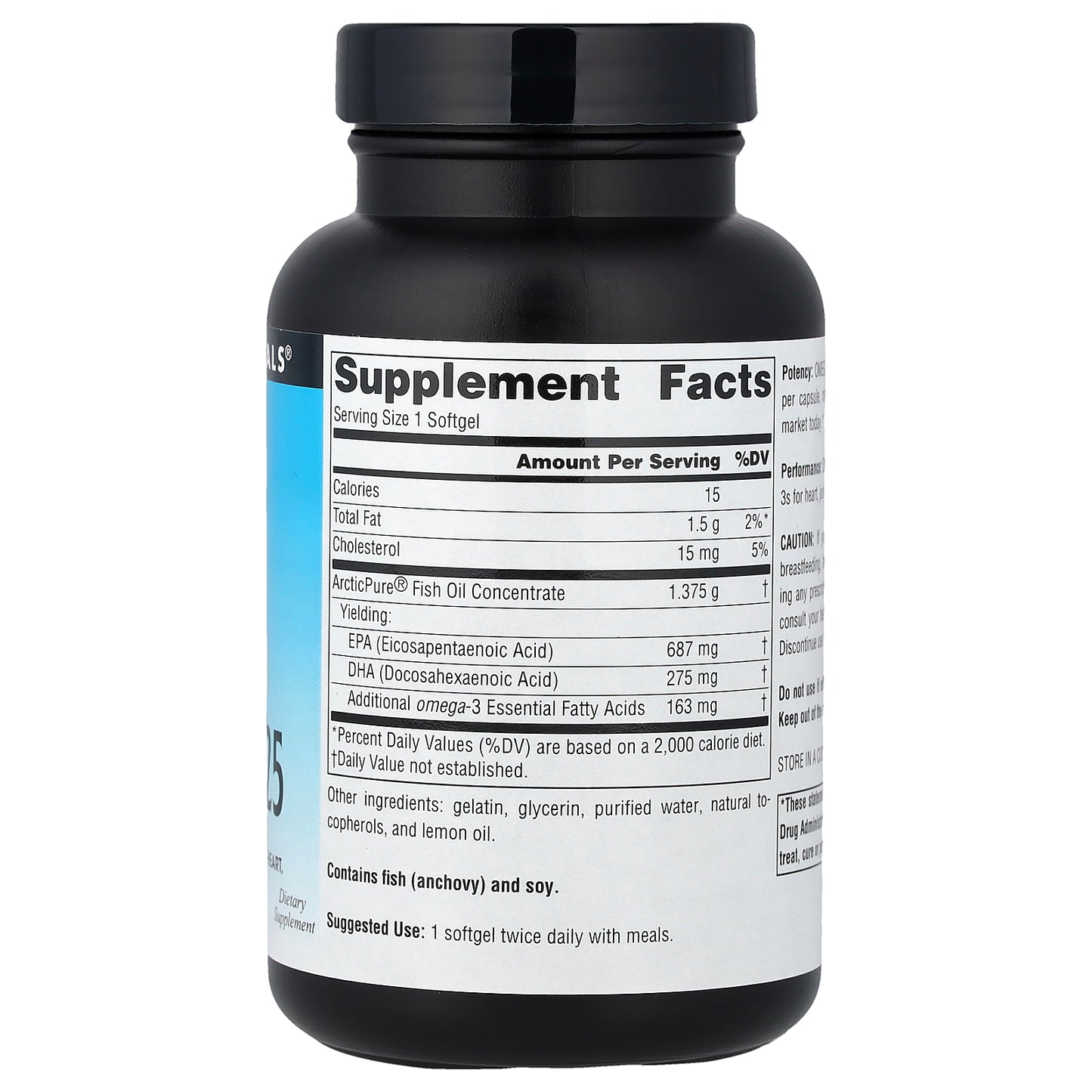 Source Naturals, Arctic Pure®, Omega-3 Fish Oil, 1,125 mg, 60 Softgels