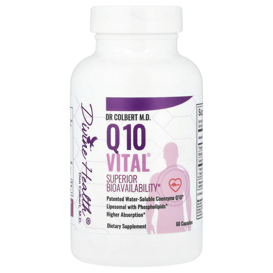 Divine Health, Dr Colbert M.D. Q10 Vital®, 60 Capsules