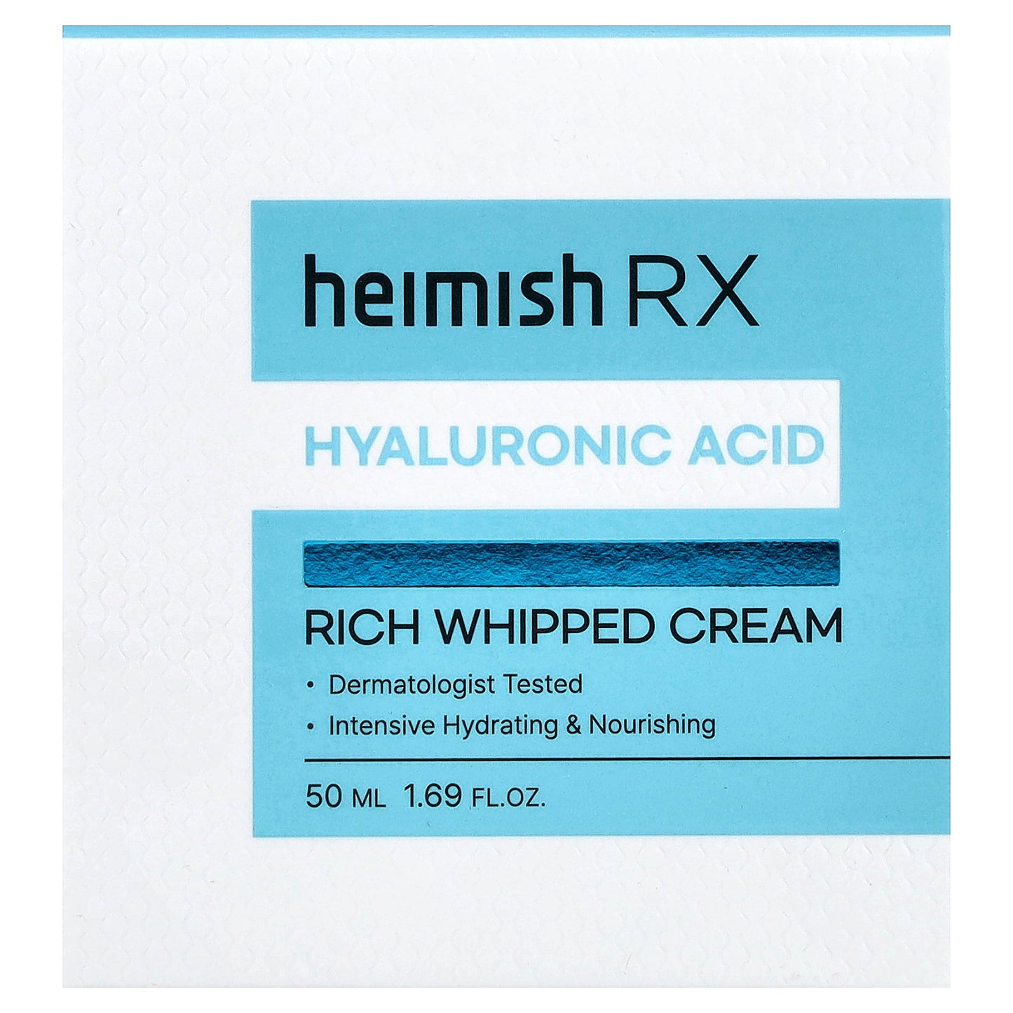 Heimish, RX, Hyaluronic Acid Rich Whipped Cream, 1.69 fl oz (50 ml)