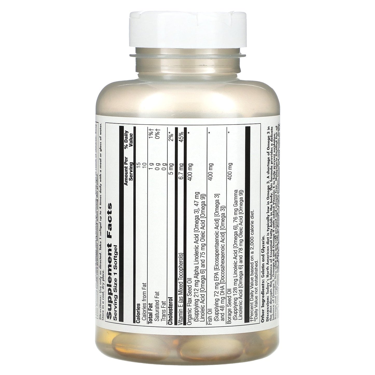 KAL, Ultra Omega 3-6-9, 100 Softgels