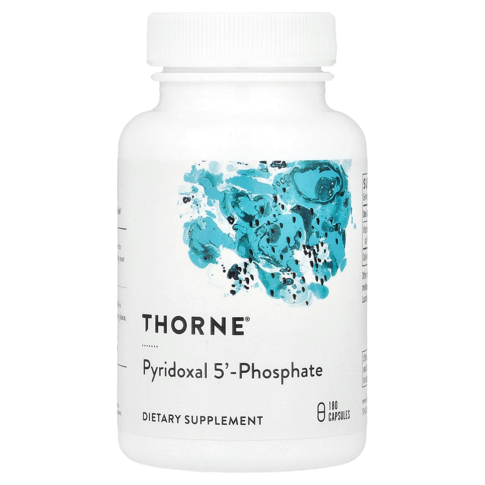 Thorne, Pyridoxal 5'-Phosphate, 33.8 mg, 180 Capsules