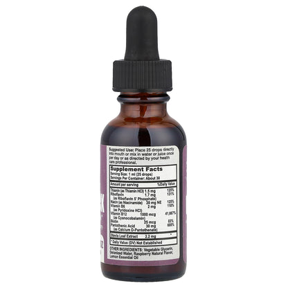 California Natural, B-Complex, Raspberry, 1 oz (30 ml)