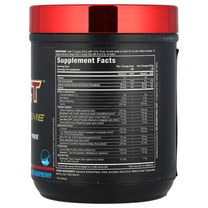 ALLMAX, IMPACT™ IGNITER XTREME, Pre-Workout, Blue Raspberry, 12.7 oz (360 g)