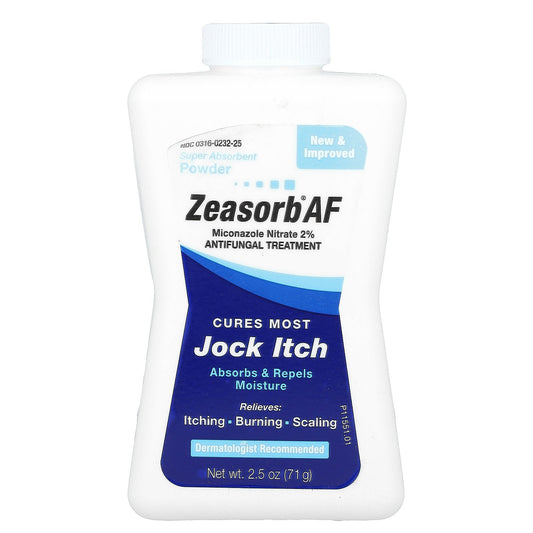 Zeasorb, Zeasorb AF, Antifungal Treatment, 2.5 oz (71 g)