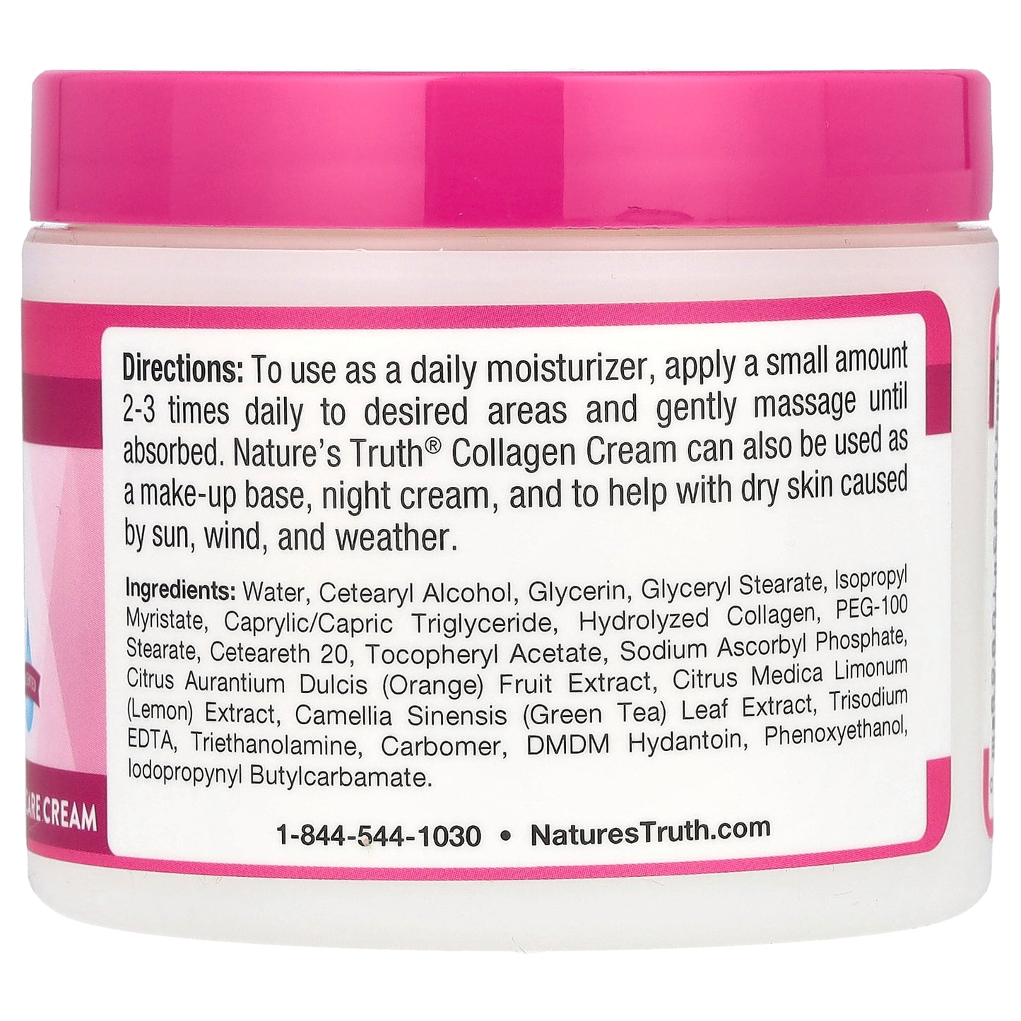 Nature's Truth, Collagen Cream, Unscented, 4 oz (113 g)